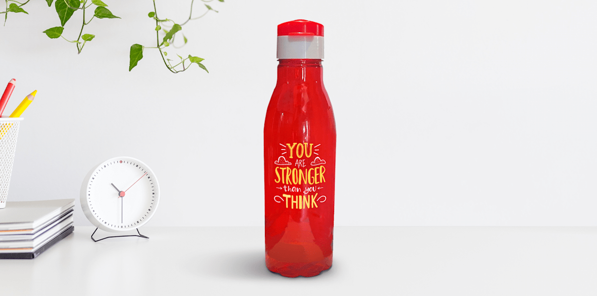 Printed Plastic Fliptop Bottles | VistaPrint